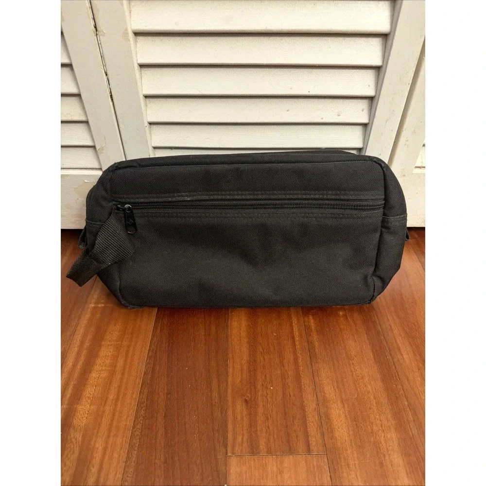 United States Army Hand Gun Bag Soft Case Black Nylon Embroidered Zipped Pocket